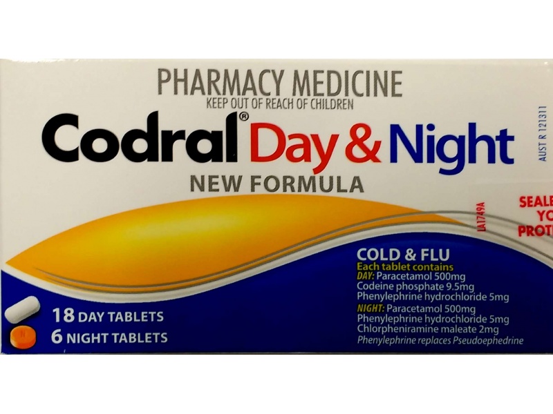 CODRAL PHENYLEPHRINE DAY/NIGHT TABLETS 24